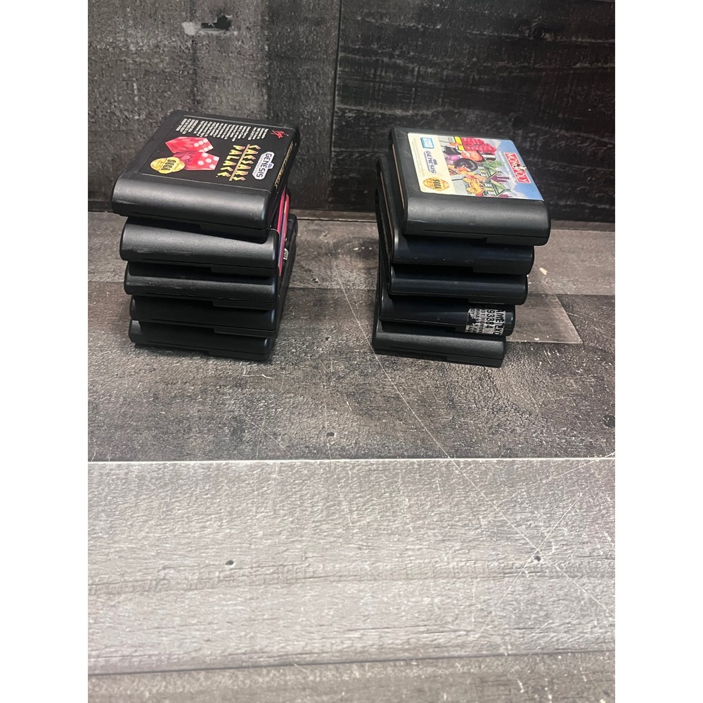 Sega Genesis Game Lot of 14 Road Rash Shaq Fu Animaniacs Monopoly Clue TESTED - Picture 11 of 16